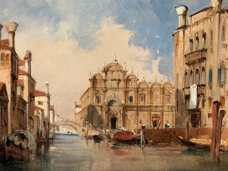 1803-Jules Romain Joyant - La Scuola di San Marco, Venezia